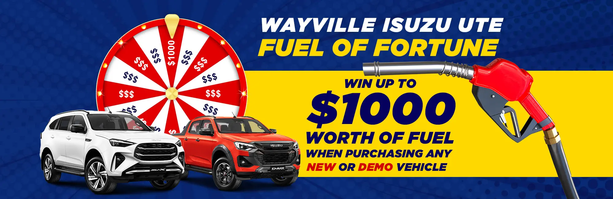 IsuzuUte WheelOfFortune Lp