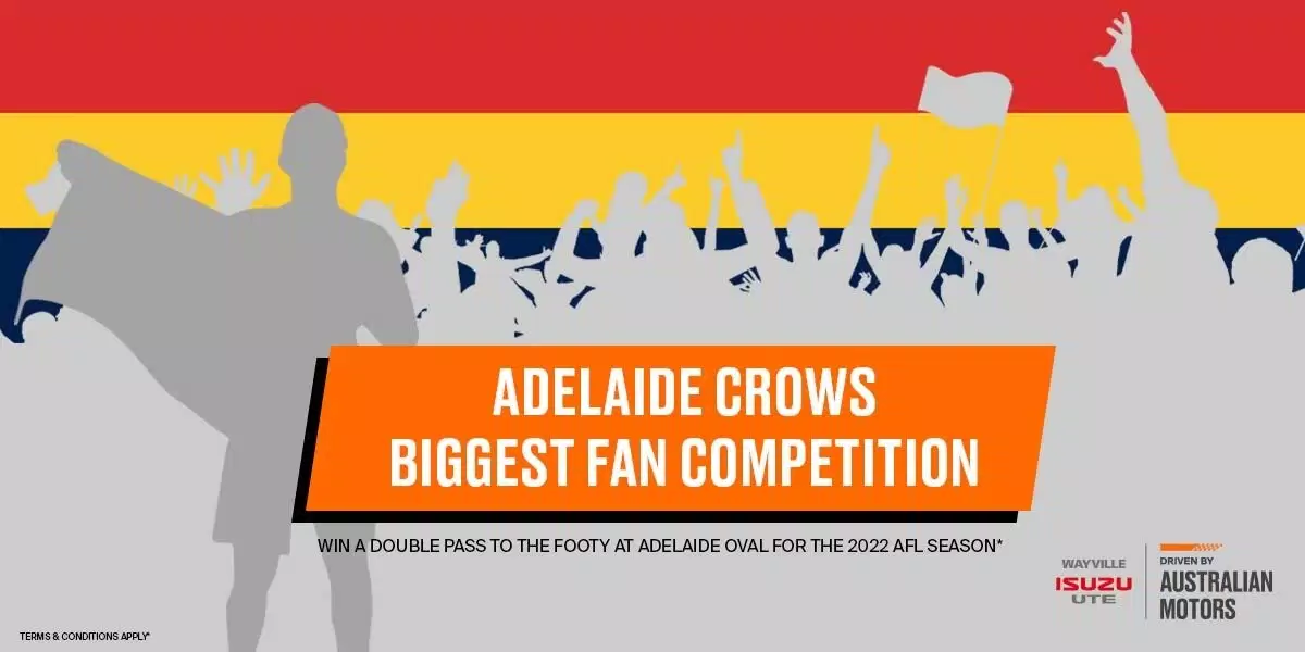 Adelaide Crows Biggest Fan Competition